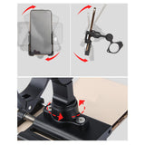Maxbell Bike Phone Mount Detachable Aluminum Alloy for Cycling Accessories Stroller Without fixed claws