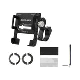 Maxbell Bike Phone Mount Detachable Aluminum Alloy for Cycling Accessories Stroller Without fixed claws