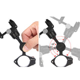 Maxbell Bike Phone Mount Detachable Aluminum Alloy for Cycling Accessories Stroller With fixed claws
