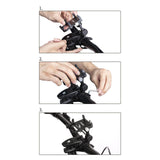 Maxbell Bike Phone Mount Detachable Aluminum Alloy for Cycling Accessories Stroller With fixed claws