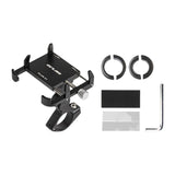 Maxbell Bike Phone Mount Detachable Aluminum Alloy for Cycling Accessories Stroller With fixed claws