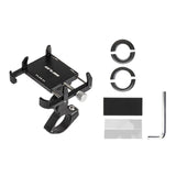 Maxbell Bike Phone Mount Detachable Aluminum Alloy for Cycling Accessories Stroller With fixed claws