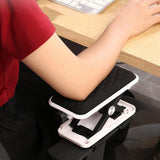 Maxbell Chair Armrest Cushions Support Elbows and Forearms Pillow for Computer Chair Black and White