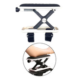 Maxbell Chair Armrest Cushions Support Elbows and Forearms Pillow for Computer Chair Black and White