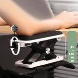 Maxbell Chair Armrest Cushions Support Elbows and Forearms Pillow for Computer Chair Black and White