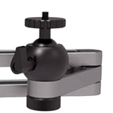 Maxbell Aluminum Alloy Wall Mount Bracket 360° Rotate Rack for Home Bedroom Office