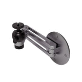 Maxbell Aluminum Alloy Wall Mount Bracket 360° Rotate Rack for Home Bedroom Office