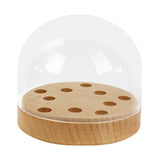 Maxbell Turntable Headshell Storage Box Decor Collector Display Box for Office Home