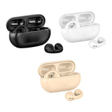 Maxbell Ear Clip Wireless Earphones Low Latency Noise Reduction for Running Sports Black