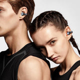 Maxbell Ear Clip Wireless Earphones Low Latency Noise Reduction for Running Sports Black
