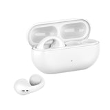 Maxbell Ear Clip Wireless Earphones Low Latency Noise Reduction for Running Sports White
