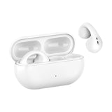 Maxbell Ear Clip Wireless Earphones Low Latency Noise Reduction for Running Sports White