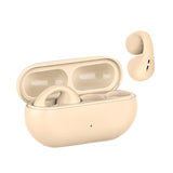 Maxbell Ear Clip Wireless Earphones Low Latency Noise Reduction for Running Sports Beige