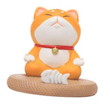 Maxbell Lovely Animal Statue Desktop Phone Holder Support Bracket for Office Home Cat