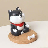 Maxbell Lovely Animal Statue Desktop Phone Holder Support Bracket for Office Home Dog