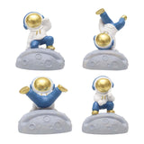 Maxbell Creative Spaceman Desktop Phone Holder Support Bracket Resin for Office Style A