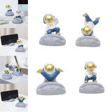 Maxbell Creative Spaceman Desktop Phone Holder Support Bracket Resin for Office Style A