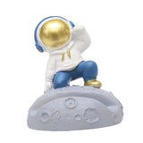 Maxbell Creative Spaceman Desktop Phone Holder Support Bracket Resin for Office Style A