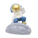 Maxbell Creative Spaceman Desktop Phone Holder Support Bracket Resin for Office Style A