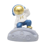 Maxbell Creative Spaceman Desktop Phone Holder Support Bracket Resin for Office Style A