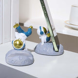 Maxbell Creative Spaceman Desktop Phone Holder Support Bracket Resin for Office Style B