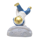 Maxbell Creative Spaceman Desktop Phone Holder Support Bracket Resin for Office Style B