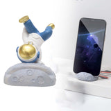 Maxbell Creative Spaceman Desktop Phone Holder Support Bracket Resin for Office Style B