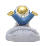 Maxbell Creative Spaceman Desktop Phone Holder Support Bracket Resin for Office Style C