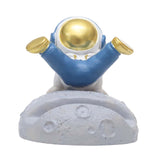 Maxbell Creative Spaceman Desktop Phone Holder Support Bracket Resin for Office Style C