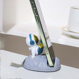 Maxbell Creative Spaceman Desktop Phone Holder Support Bracket Resin for Office Style C