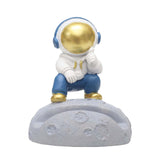 Maxbell Creative Spaceman Desktop Phone Holder Support Bracket Resin for Office Style D