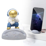 Maxbell Creative Spaceman Desktop Phone Holder Support Bracket Resin for Office Style D