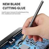 Maxbell CPU Glue Remover Knife Disassembly Tool Maintenance for PC Laptop Phone
