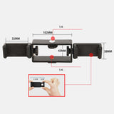 Maxbell Phone Tripod Mount Holder Adapter Smartphone for Light Tripod Live Broadcast
