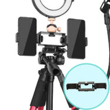 Maxbell Phone Tripod Mount Holder Adapter Smartphone for Light Tripod Live Broadcast
