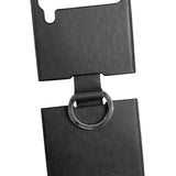 Maxbell Phone Case Protective Case Protection for Z Flip4 5G Folding Phone Accessory Black Plain Pattern
