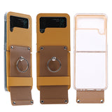 Maxbell Phone Case Protective Case Protector for Z 5G Folding Phone Smartphone Brown Yellow