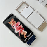 Maxbell Phone Case Protective Case Protector for Z 5G Folding Phone Smartphone Brown Yellow