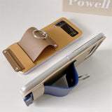Maxbell Phone Case Protective Case Protector for Z 5G Folding Phone Smartphone Brown Yellow