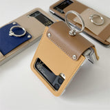 Maxbell Phone Case Protective Case Protector for Z 5G Folding Phone Smartphone Brown Yellow