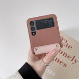 Maxbell Phone Case Protective Case Protector for Z 5G Folding Phone Smartphone Pink