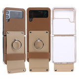 Maxbell Phone Case Protective Case Protector for Z 5G Folding Phone Smartphone Light Brown