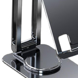 Maxbell Phone Holder Universal Aluminum Alloy Portable for Smartphones Work Home Gray