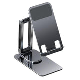 Maxbell Phone Holder Universal Aluminum Alloy Portable for Smartphones Work Home Gray