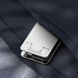 Maxbell Phone Holder Universal Aluminum Alloy Portable for Smartphones Work Home Silver