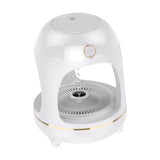 Maxbell Humidifier Running Water Humidifier Ambient Night Light 700ml for Bedroom Style C