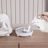 Maxbell Humidifier Running Water Humidifier Ambient Night Light 700ml for Bedroom Style C