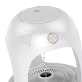 Maxbell Humidifier Running Water Humidifier Ambient Night Light 700ml for Bedroom Style C