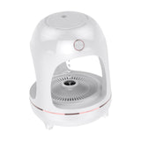 Maxbell Humidifier Running Water Humidifier Ambient Night Light 700ml for Bedroom Style D