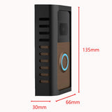 Maxbell Video Doorbell Mount Protector Case Replace for Video Doorbell 1/2/3/home Black